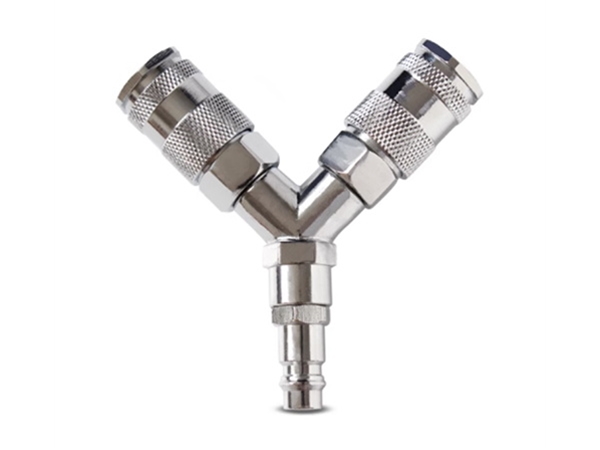 Three way connector